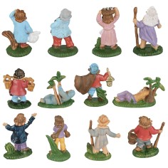 Pastori serie 3 cm per presepe Mondo Presepi 2