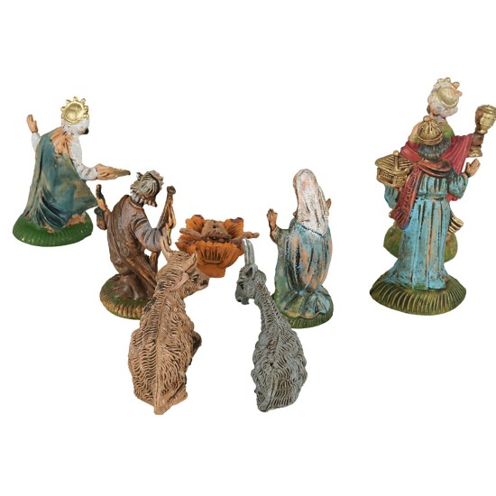 Natività 8 soggetti serie cm 5