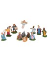 Set Natività 3 cm 12 soggetti per presepe