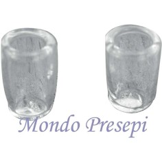 Set of 2 Glasses, glass mm 5x8