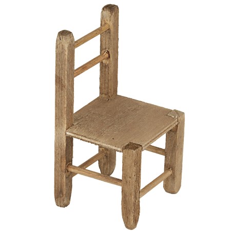 Sedia in legno cm 3x3x5,5 h