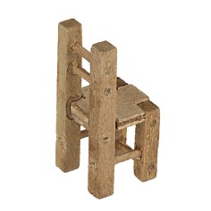 Sedia in legno cm 2,5x2,5x5 h 2