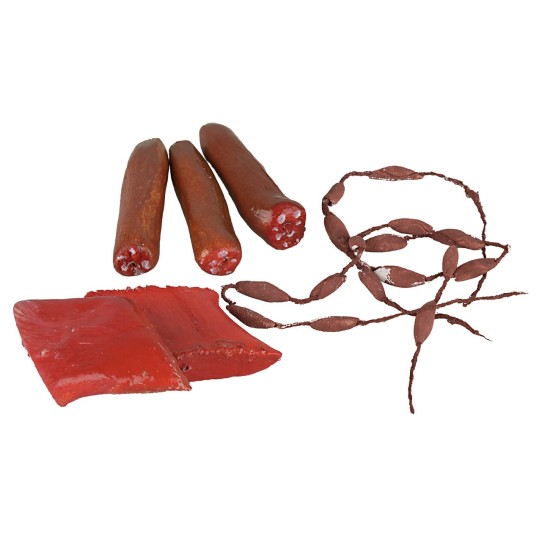 Package of 3 meat figures ø 1.5 cm for Mondo nativity scene