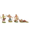 12 Pastori serie 8 cm per presepe Mondo Presepi