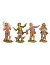 12 Pastori serie 8 cm per presepe Mondo Presepi