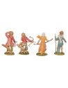 12 Pastori serie 8 cm per presepe Mondo Presepi