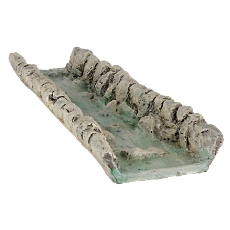 Nuevo - Nacimiento arroyo recto en resina componible -