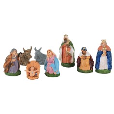 Natividad 8 sujetos serie cm 8 para belén Mundo Belenes