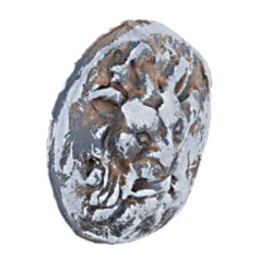 Testa di leone cm 4x3,5 h per presepe Mondo Presepi 2