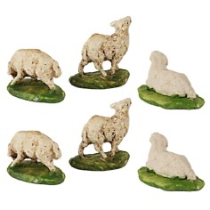 copy of Set 12 pecore per statuine cm 8 2