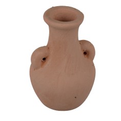 Anfora con manici in terracotta cm 7 h 2
