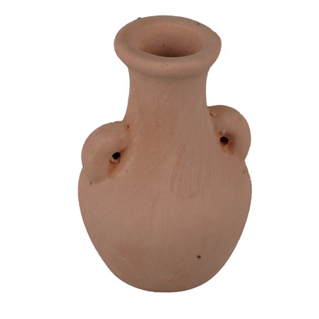 Anfora con manici in terracotta cm 7 h