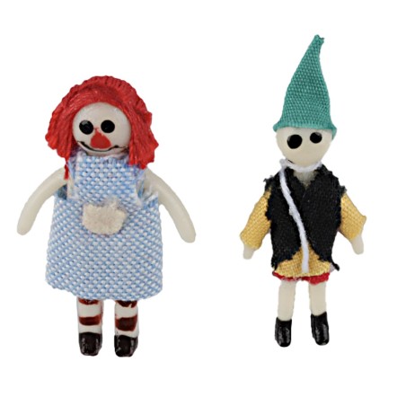 Bamboline cm 1x4 h per presepe Mondo Presepi