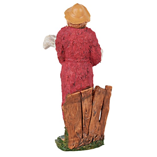 Statuina pastore con pecora serie 13 cm