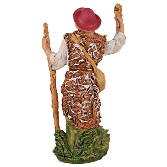copy of Statuina pastore con pecora serie 13 cm
