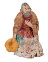 Statuina mendicante serie 13 cm per presepe Mondo Presepi
