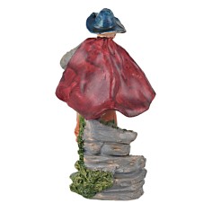 Statuina pastore con strumento a fiato serie 13 cm per presepe 2