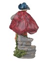 Statuina pastore con strumento a fiato serie 13 cm per presepe