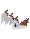 Christmas carousel complete with lights and music 33x21x31h
