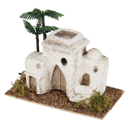 Casa araba cm 18x11x14 h per presepe Mondo Presepi