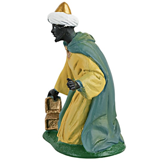 Set statue Tre Re Magi 8 cm per presepe Mondo Presepi