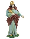 Set statue Tre Re Magi 8 cm per presepe Mondo Presepi