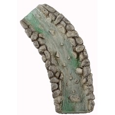 New - Modular Left Curve Stream in Resin - DIY Nativity Scene 2