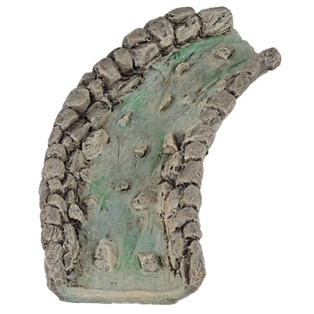 Ruscello Curva destra in resina componibile - fai da te presepe