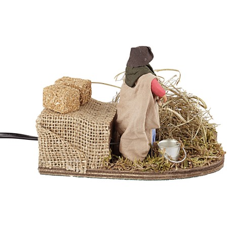 copy of Grape harvester in motion 12 cm