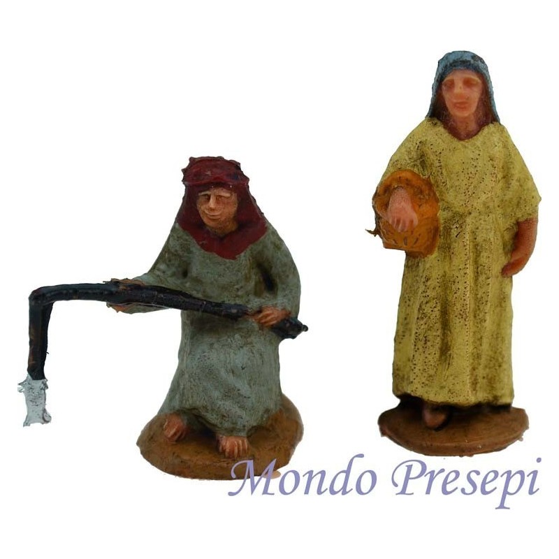 3.5 Cm Fisherman and woman