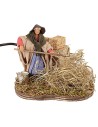 Campesina que esparce en movimiento 10 cm