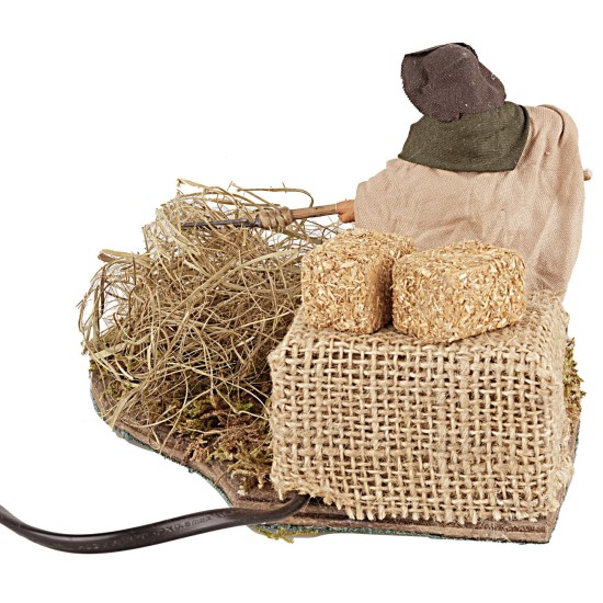 copy of Grape harvester in motion 12 cm