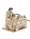 Carpenter planing in motion 12 cm