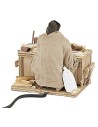 Carpenter planing in motion 12 cm