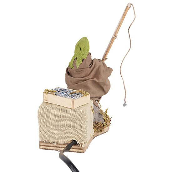 Pescatore 10 cm in movimento