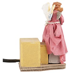 Angelo 10 cm in movimento per presepe Mondo Presepi 2