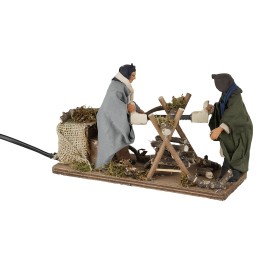 12 cm Moving Lumberjacks