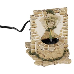Fountain with Gargoyle head, operational, dimensions 10x12x12