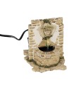 Fuente con cabeza de gárgola funcionando cm 10x12x12 h