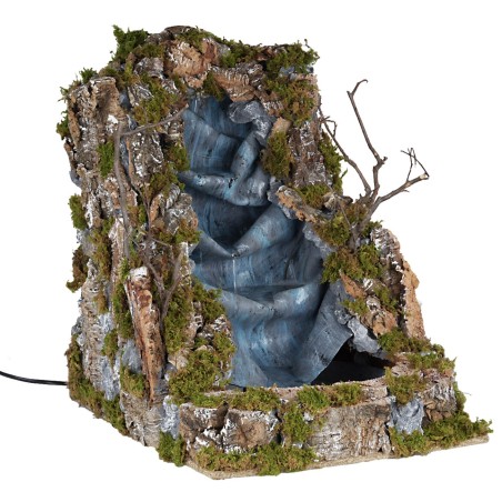 Cascata e lago effetto profondità cm 35x46x48 h