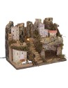 Nativity scene with lights, dimensions 33x18x24 cm (h)