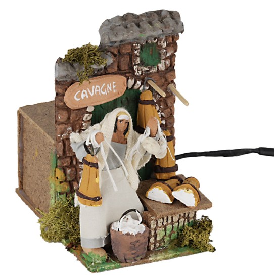 Venditore cavagne 10 cm in movimento