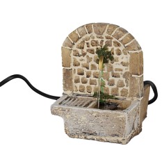 Fontana a lavatoio funzionante cm 10x12x12 h