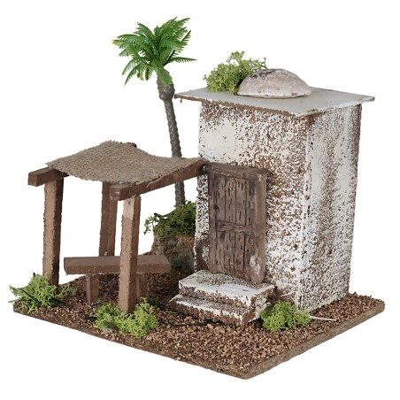 Casa araba con tenda cm 19,5x14,5x27 h