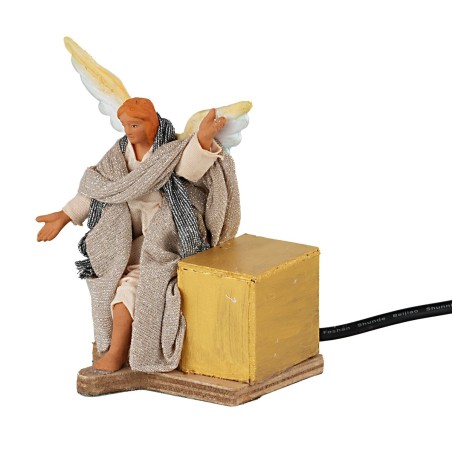 Angelo 15 cm in movimento per presepe Mondo Presepi