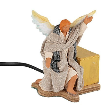 Angelo 15 cm in movimento per presepe Mondo Presepi