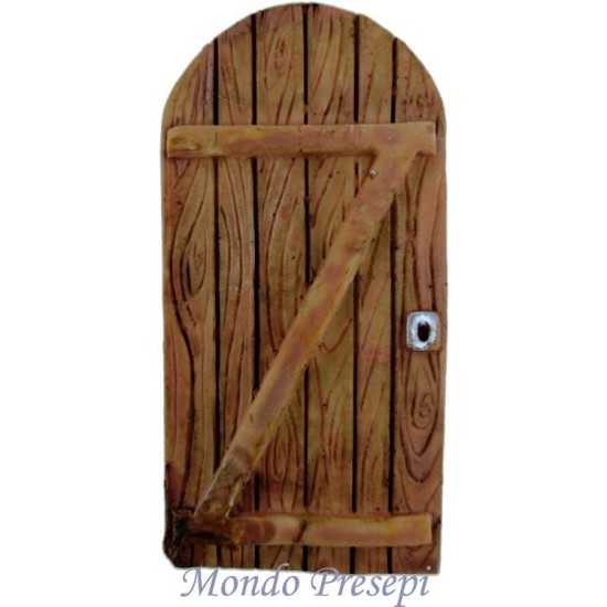 Resin wood effect door cm 5,3x10,5 h.