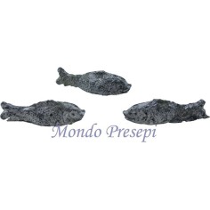 Set of 3 fish cm 2,8