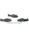 Set of 3 fish cm 2,8