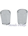 Set 2 Bicchieri in vetro mm 10x13 presepe, casa bambole